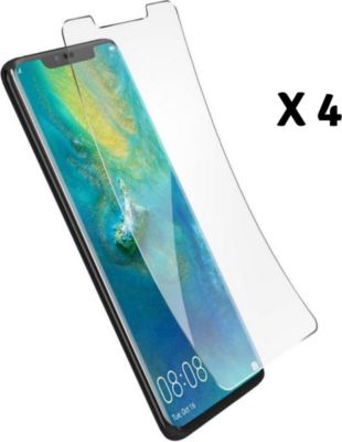Protège écran PHONILLICO Huawei Mate 20 Pro - Film Plastique x4 Protège écran PHONILLICO Huawei Mate 20 Pro - Film Plastique x4