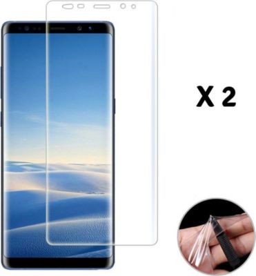 Protège écran PHONILLICO Samsung Galaxy Note 8 -Film Plastique x2