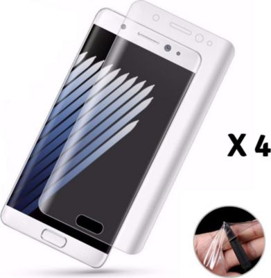 Protège écran PHONILLICO Samsung Galaxy S7 Edge-Film Plastique x4