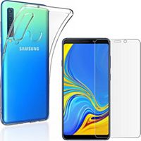 Pack PHONILLICO Samsung Galaxy A9 2018 - Coque + Verre