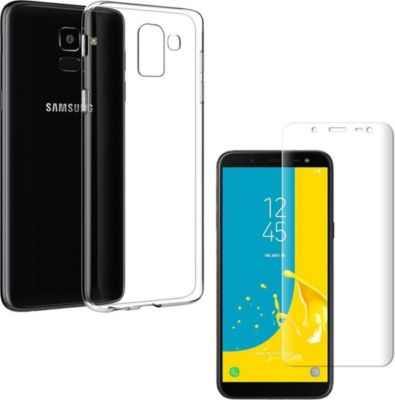 Pack PHONILLICO Samsung Galaxy J6 2018 - Coque + Verre