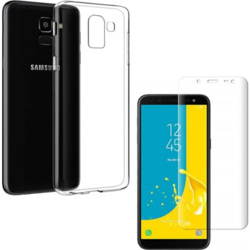 Pack PHONILLICO Samsung Galaxy J6 2018 - Coque + Verre