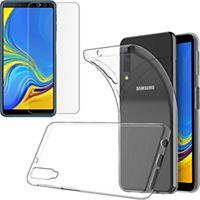 Pack PHONILLICO Samsung Galaxy A7 2018 - Coque + Verre