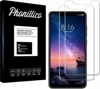 Protège écran PHONILLICO Xiaomi Redmi Note 6 Pro - Verre x2 Protège écran PHONILLICO Xiaomi Redmi Note 6 Pro - Verre x2