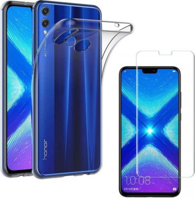 Pack PHONILLICO Honor 8X - Coque + Verre trempé