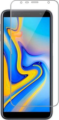 Ramcox Verre Trempé Galaxy J6 Plus 2018 Dureté 9H 2 Pièces Installation Facile HD Ultra Transparent Protection en Verre Trempé Écran pour Samsung Galaxy J6 Plus 2018 