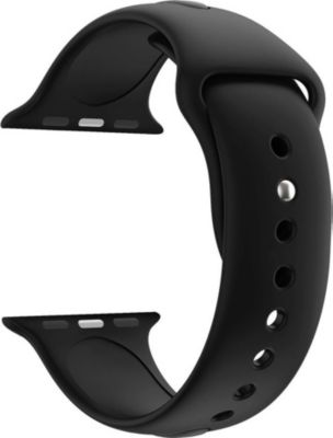 Bracelet PHONILLICO apple Watch 38/40/41mm - silicone noir
