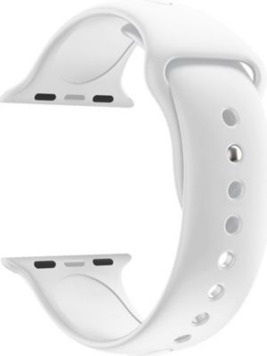 Bracelet PHONILLICO apple Watch 38/40/41mm - silicone blanc