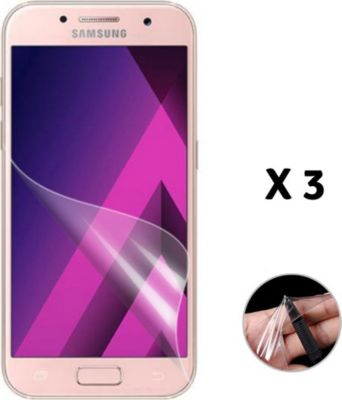 Protège écran PHONILLICO Samsung Galaxy A3 2017-Film Plastique x3 Protège écran PHONILLICO Samsung Galaxy A3 2017-Film Plastique x3