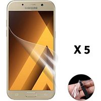 Protège écran PHONILLICO Samsung Galaxy A5 2017-Film Plastique x5