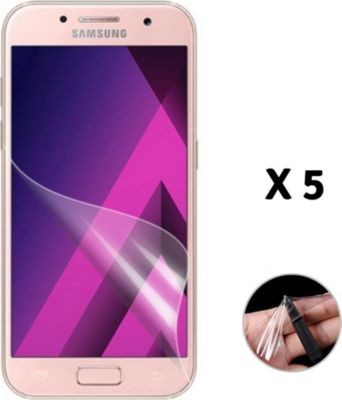 Protège écran PHONILLICO Samsung Galaxy A3 2017-Film Plastique x5 Protège écran PHONILLICO Samsung Galaxy A3 2017-Film Plastique x5