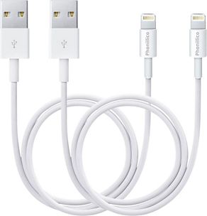 Câble Lightning PHONILLICO iPad 5 / iPad 6 / iPad 7 - Cable 1m x2
