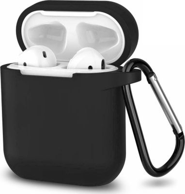 Etui PHONILLICO Airpods 1 / Airpods 2 - Etui Noir Etui PHONILLICO Airpods 1 / Airpods 2 - Etui Noir
