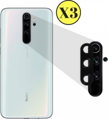 Protège objectif PHONILLICO Xiaomi Redmi Note 8 Pro - Protection X3