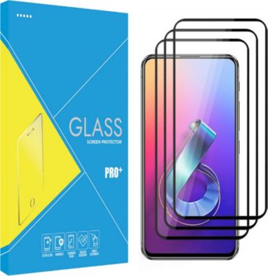 Protège écran PHONILLICO Asus Zenfone 6 - Verre trempé x3 Protège écran PHONILLICO Asus Zenfone 6 - Verre trempé x3
