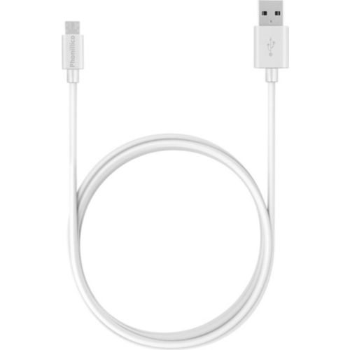 Phonillico - Cable USB Chargeur Blanc pour Samsung Galaxy A10 A3