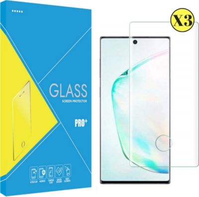 Protège écran PHONILLICO Samsung Galaxy Note 10 Plus - Verre x3