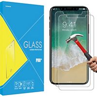 Film iphone 11 pro , x , xs verre trempé protection ecran 9h vitre antichoc  GLASS-CL-IPX - Conforama