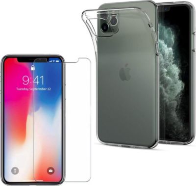 Pack PHONILLICO iPhone 11 Pro Max - Coque + Verre trempé Pack PHONILLICO iPhone 11 Pro Max - Coque + Verre trempé