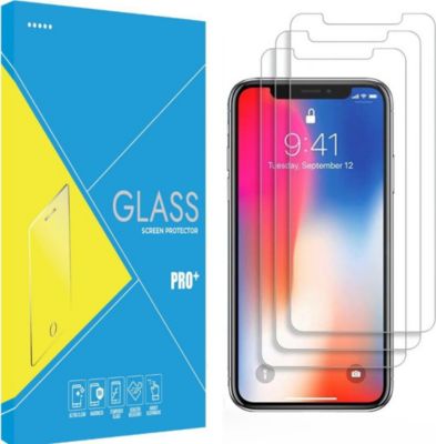 Protège écran PHONILLICO iPhone 11 Pro - Verre trempé x3