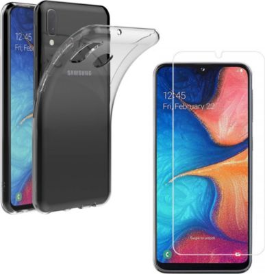 Pack PHONILLICO Samsung Galaxy A20e - Coque + Verre Pack PHONILLICO Samsung Galaxy A20e - Coque + Verre