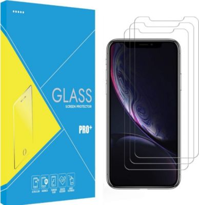 Protège écran PHONILLICO iPhone 11 - Verre trempé x3