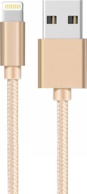 Câble Lightning PHONILLICO iPhone 5/5S/SE/6/6S/7/8/X/XR - Nylon 1m