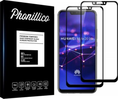 Protège écran PHONILLICO Huawei Mate 20 Lite - Verre trempé x2 Protège écran PHONILLICO Huawei Mate 20 Lite - Verre trempé x2