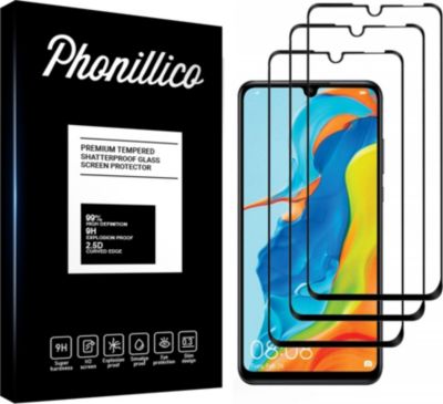 Protège écran PHONILLICO Huawei P30 Lite - Verre trempé x3