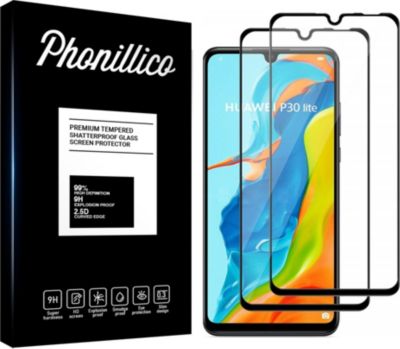 Protège écran PHONILLICO Huawei P30 Lite - Verre trempé x2 Protège écran PHONILLICO Huawei P30 Lite - Verre trempé x2