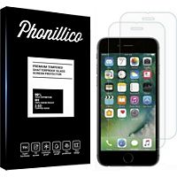 Protège écran PHONILLICO iPhone 8 - Verre trempé x2