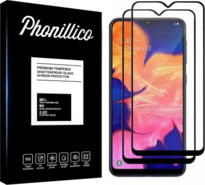 Protège écran PHONILLICO Samsung Galaxy A10 - Verre trempé x2 Protège écran PHONILLICO Samsung Galaxy A10 - Verre trempé x2