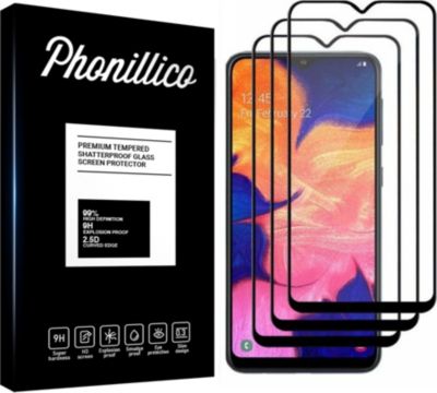 Protège écran PHONILLICO Samsung Galaxy A10 - Verre trempé x3 Protège écran PHONILLICO Samsung Galaxy A10 - Verre trempé x3