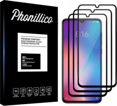 Protège écran PHONILLICO Xiaomi Mi 9 SE - Verre trempé x3 Protège écran PHONILLICO Xiaomi Mi 9 SE - Verre trempé x3