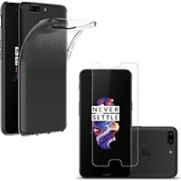 Pack PHONILLICO OnePlus 5 - Coque + Verre trempé