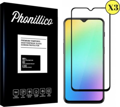 Protège écran PHONILLICO OnePlus 7 - Verre trempé x3 Protège écran PHONILLICO OnePlus 7 - Verre trempé x3