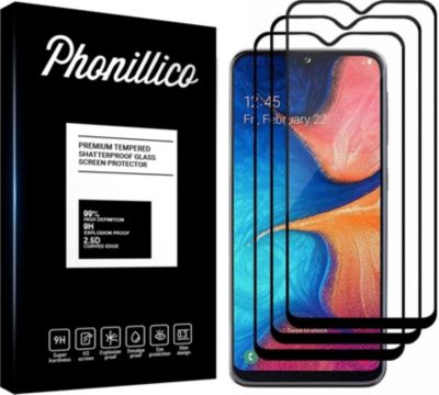 Protège écran PHONILLICO Samsung Galaxy A20e - Verre trempé x3
