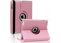 Coque PHONILLICO iPad 5/6/Air 1 / Air 2 - Etui 360 Rose