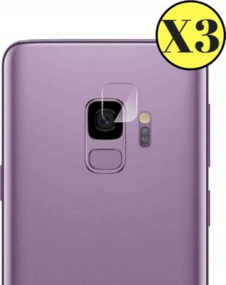 Protège objectif PHONILLICO Samsung Galaxy S9 - Protection caméra X3 Protège objectif PHONILLICO Samsung Galaxy S9 - Protection caméra X3