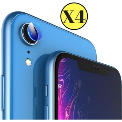 Protection appareil photo iPhone XR Olixar en verre trempé – Pack de 2