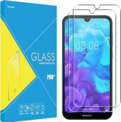 Protège écran PHONILLICO Huawei Y5 2019 - Verre trempé x2