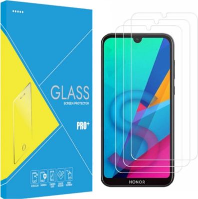 Protège écran PHONILLICO Honor 8S - Verre trempé x3