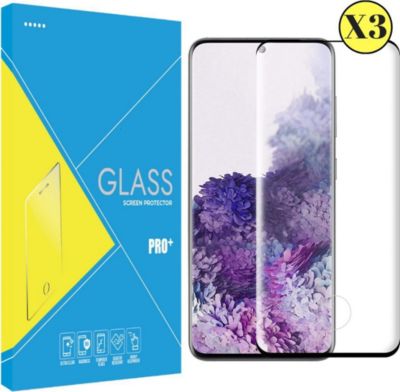 Protège écran PHONILLICO Samsung Galaxy S20 Ultra - Verre x3