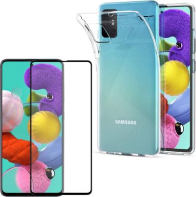 Pack PHONILLICO Samsung Galaxy A51 - Coque + Verre Pack PHONILLICO Samsung Galaxy A51 - Coque + Verre