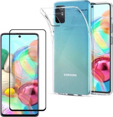 Pack PHONILLICO Samsung Galaxy A71 - Coque + Verre