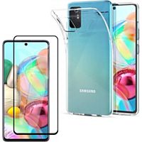 Pack PHONILLICO Samsung Galaxy A71 - Coque + Verre