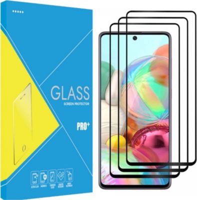 Protège écran PHONILLICO Samsung Galaxy A71 - Verre trempé x3