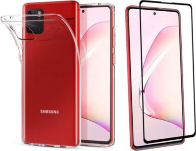 Pack PHONILLICO Samsung Galaxy Note 10 Lite -Coque+Verre