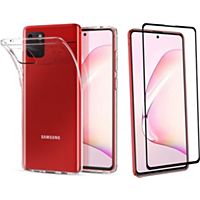 Pack PHONILLICO Samsung Galaxy Note 10 Lite -Coque+Verre