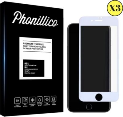 Protège écran PHONILLICO iPhone SE 2022 / SE 2020 - Verre x3 Protège écran PHONILLICO iPhone SE 2022 / SE 2020 - Verre x3